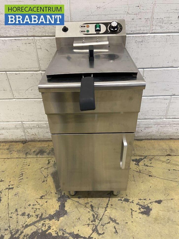 RVS Friteuse Frituur 14 liter 400V Horeca, Zakelijke goederen, Horeca | Keukenapparatuur, Ophalen of Verzenden