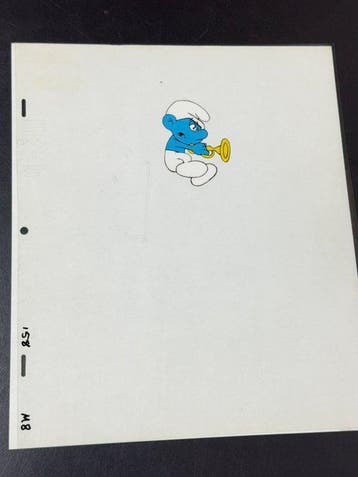 Hanna-Barbera - Originele animatie-cel - The Smurfs (1981)