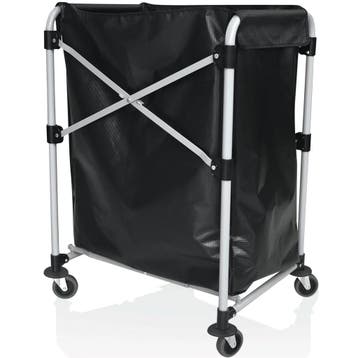 Linnenwagen | Ijzer/PVC | Inklapbaar | Incl. Waszak |, Verzenden, Nieuw in verpakking