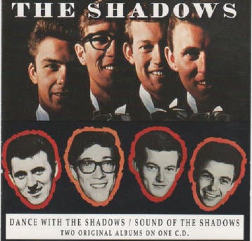 The Shadows - Dance With The Shadows/Sound Of The Shadows, Verzenden, Gebruikt