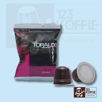 Toraldo Classica capsules Nespresso® 100 st., Elektronische apparatuur, Verzenden, Nieuw