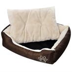 vidaXL Hondenmand met gevoerd kussen XL, Dieren en Toebehoren, Honden-accessoires, Verzenden, Nieuw
