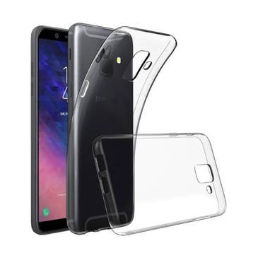 Samsung Galaxy A8 2018 Transparant TPU Hoesje + Screen, Verzenden, Nieuw
