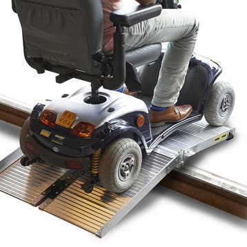 Datona Oprijplaat scootmobiel 120 cm - Drie keer opvouwbaar, Ophalen of Verzenden, Nieuw