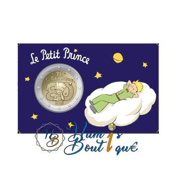 Frankrijk. 2 Euro 2026 Le Petit Prince (4 coincards)