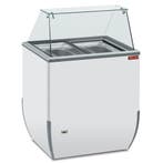 Schepijsvitrine | BRIO ICE | Energiezuinig | 170L | 4x 5L |, Verzenden