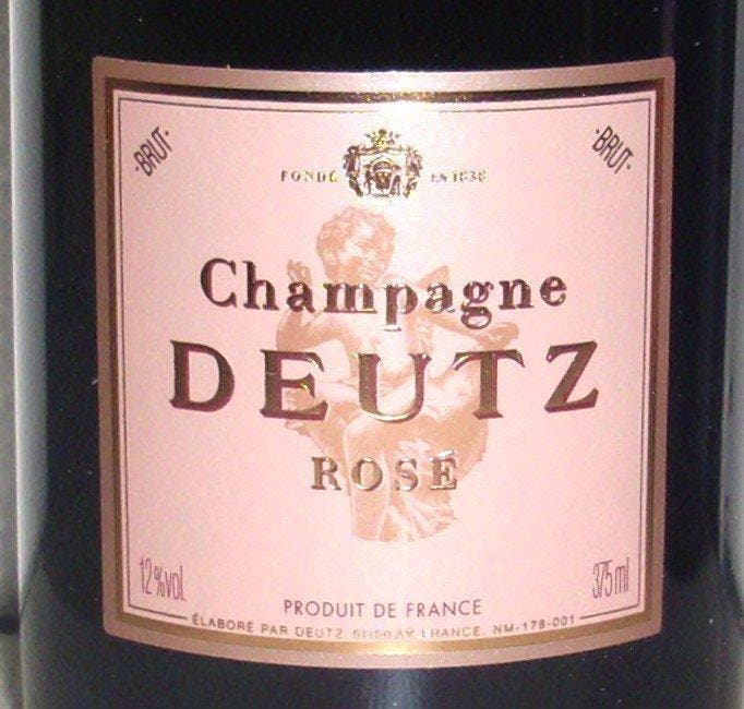 Deutz, Deutz Rosé - Champagne Brut - 6 Halve flessen, Verzamelen, Wijnen