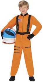 Astronauten Pak Oranje Kind, Verzenden, Nieuw