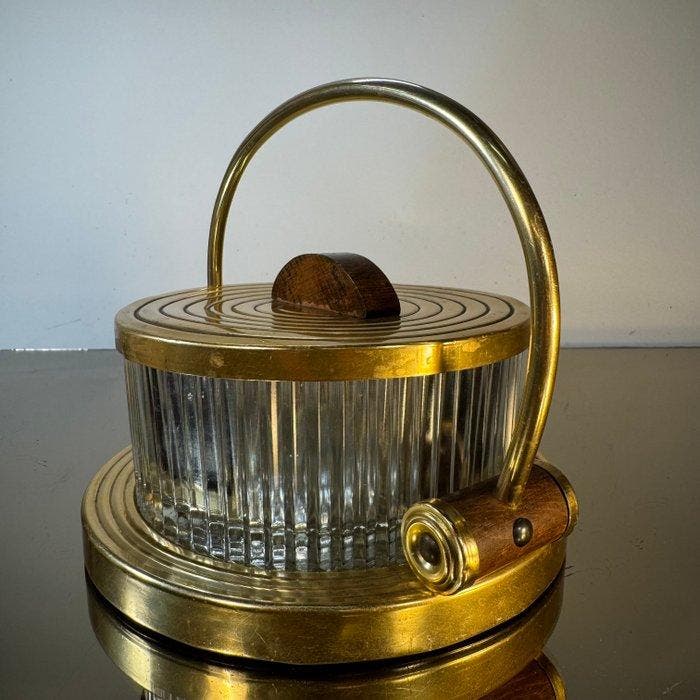 Pot à biscuits - Magnifique boîte Art déco/moderniste, boîte, Antiek en Kunst, Kunst | Designobjecten