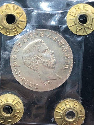 Italië, Groothertogdom van Toscane Leopold II. 1/2 Paolo