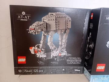 Lego Set - Star Wars - Millennium Falcon; AT-AT, Nieuw