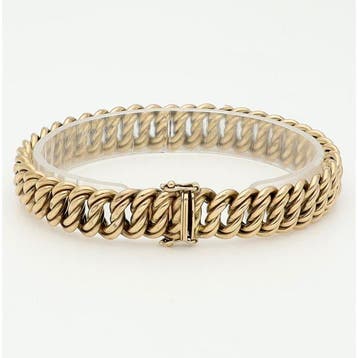 Armband - 8 karaat Geel goud, Handtassen en Accessoires, Nieuw