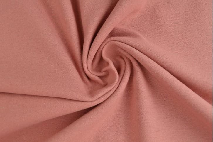 10 meter molton stof - Oud roze, Hobby & Loisirs créatifs, Tissus & Chiffons, Envoi