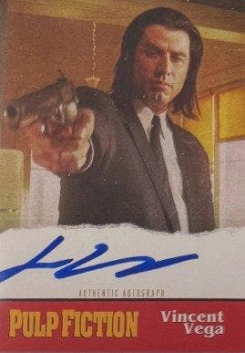 Pulp Fiction - John Travolta - Trading Card - Autograph -, Verzamelen, Nieuw