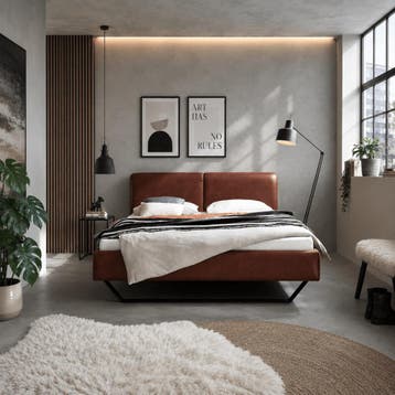 Forestales Marseille Gestoffeerd Bed - 200 x 200