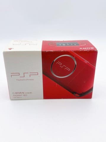 Sony - #2024.Sony PSP-3000 Radiant Red CARNIVAL COLORS, Nieuw