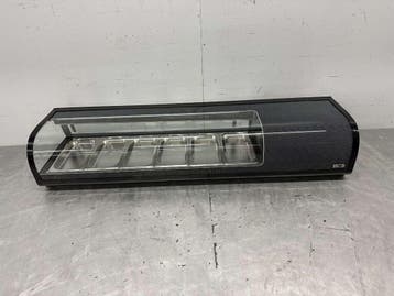 HCB Vitrine à sushi Vitrine à tapas 6 x 1/3 GN 152,5 cm 230V, Verzenden, Nieuw in verpakking