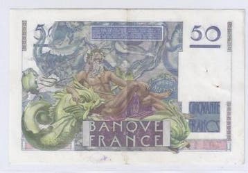 France Fay 20/16 50 Francs Le Verrier 24/08/1950 Superbe..., Verzenden, België