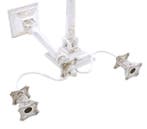 Morris Salkind - Kandelaber (4) - .925 zilver - Kandelaar