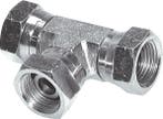 T-Koppeling G2 Binnendraad Staal Hydrauliek 75bar, Verzenden, Nieuw