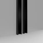 Sluitstijlset veranda schuifwand - 2 spoor 4 elementen-Zwart, Verzenden, Nieuw