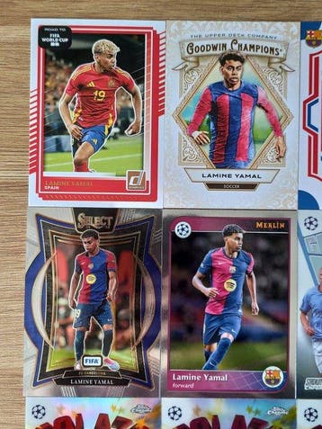 Topps & Panini & Etc Lot Lamine Yamal & Other Cracks - 12