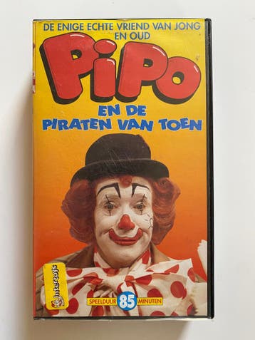 PIPO EN DE PIRATEN VAN TOEN (VHS), Gebruikt