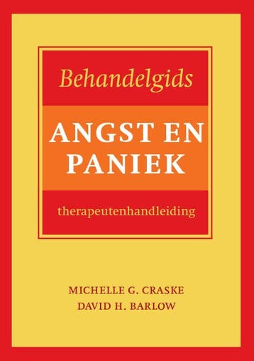 Behandelgids angst en paniek 9789057123627 David H. Barlow, Verzenden, Zo goed als nieuw, David H. Barlow
