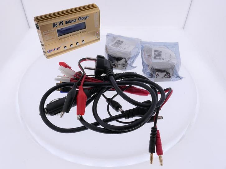 HTRC Imax B6 V2 80W 6A RC Balanslader Voor LiIon/Life/NiC..., Hobby en Vrije tijd, Modelbouw | Overige, Gebruikt, Ophalen of Verzenden