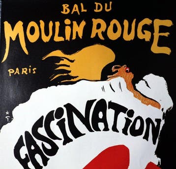 René Gruau - Bal du Moulin Rouge - RENÉ GRUAU, Fascination