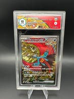 Pokémon - 1 Graded card - Roaring Moon EX SAR 218/187 Secret