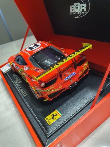 BBR 1:18 - Modelauto - Ferrari 458 Italia GT3, Hobby & Loisirs créatifs