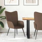 vidaXL Relaxstoel stof bruin, Huis en Inrichting, Verzenden, Nieuw
