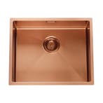 Spoelbak-  RVS - Koper - 50 x 40 cm - CENDO SPB50-6ROSE, Huis en Inrichting, Verzenden, Nieuw