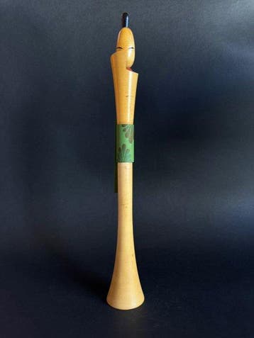 Poupée kokeshi « Mai » Danse - Bois - Shido Shozan