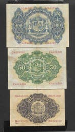 Espagne. - 25 , 50 and 100 Pesetas - 1906