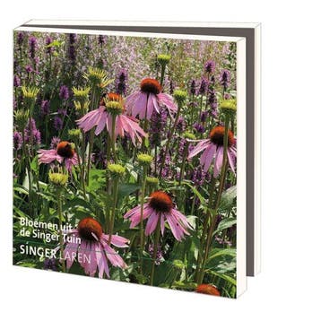 Kaartenmapje met env, vierkant: Tuin, Singer Laren, Ophalen of Verzenden