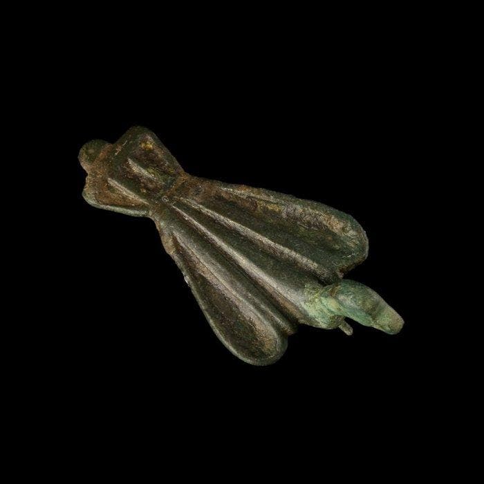 Oud-Romeins Bird Fibula Boodschapper van de goden, Antiek en Kunst, Antiek | Overige Antiek