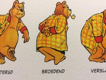 Marten Toonder - 1 Silkscreen - Bommel en Tom Poes - Emoties, Nieuw