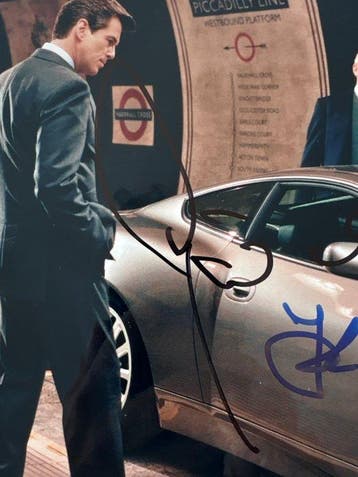 James Bond 007: Die Another Day - Rare double signed photo
