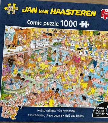 Jan van Haasteren - Casse-tête - Comic puzzle 1000 - Papier