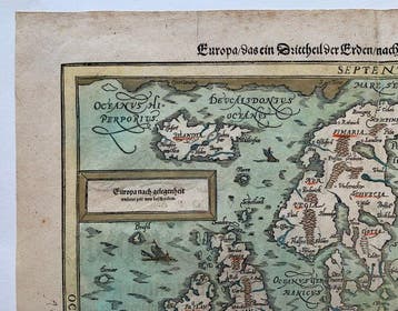 Europa - Europa; Sebastian Münster - Europa/das Drittheil, Boeken, Atlassen en Landkaarten, Nieuw