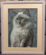 Davor Ivkovi (1965) - Cat, Antiek en Kunst, Kunst | Schilderijen | Klassiek