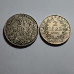 Italië, Pauselijke Staat Pio IX. 2 Lire 1867 + 2 1/2 Lire