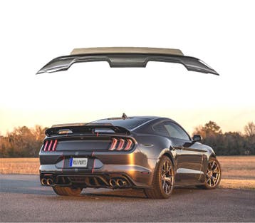 AILERON FORD MUSTANG 15-22 LOOK GT500 WICKER BILL NOIR MAT, Verzenden, Nieuw