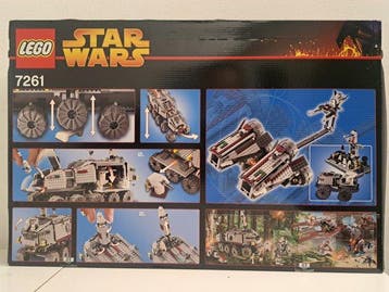 Lego Set - 7261-2 - Star Wars - (Sealed & Rare) Clone Turbo, Nieuw