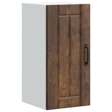vidaXL Keukenbovenkast Lucca bewerkt hout gerookt, Verzenden