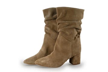 Manfield Laarzen in maat 37 Beige, Hoge laarzen, Verzenden, Beige, Manfield