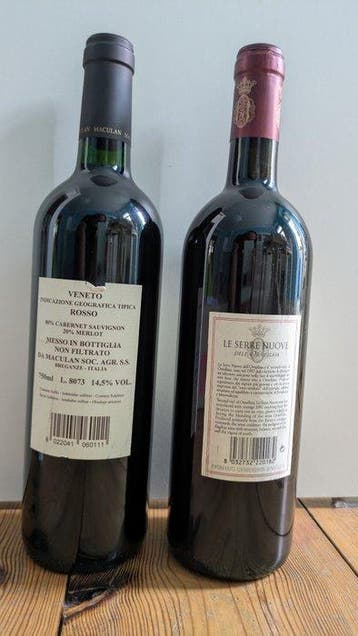2006 Maculan Fratta & 2005 Le Serre Nuove dellOrnellaia -