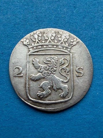 Nederland, Holland Dubbele wapenstuiver 1778 (Zonder